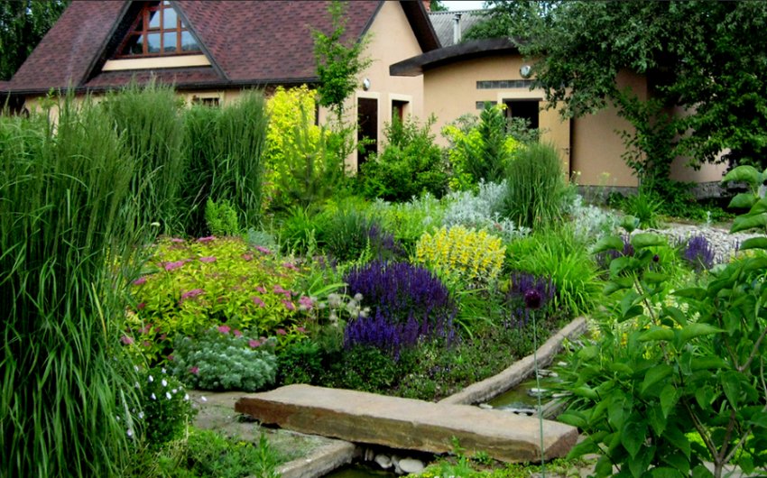 Еко-стиль в ландшафтному дизайні