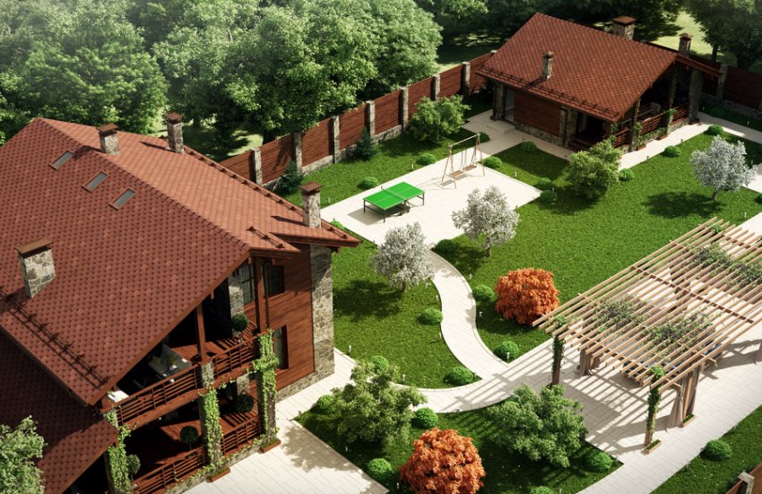 Ландшафтний дизайн ділянки