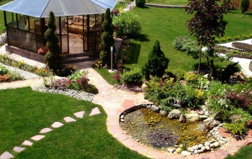 Ландшафтний дизайн ділянки