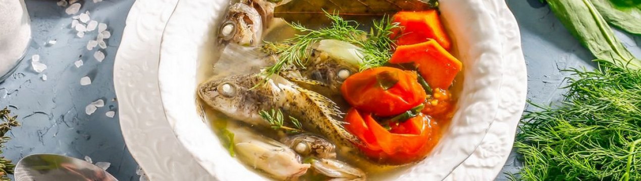 Як зварити юшку з морського та річкового йоржа