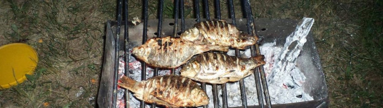 Як смачно приготувати карася на мангалі
