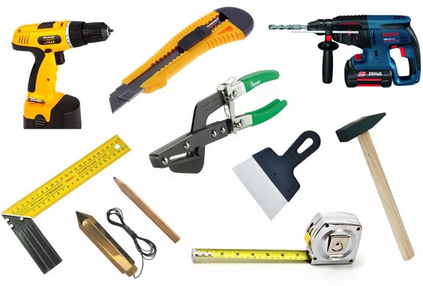 Необхідні інструменти для бесідки Необхідні інструменти для бесідки