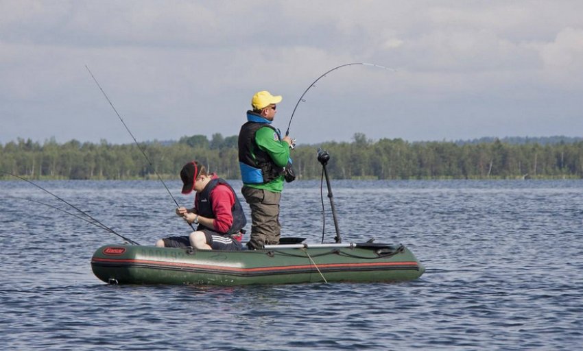 Ловля жереха з човна