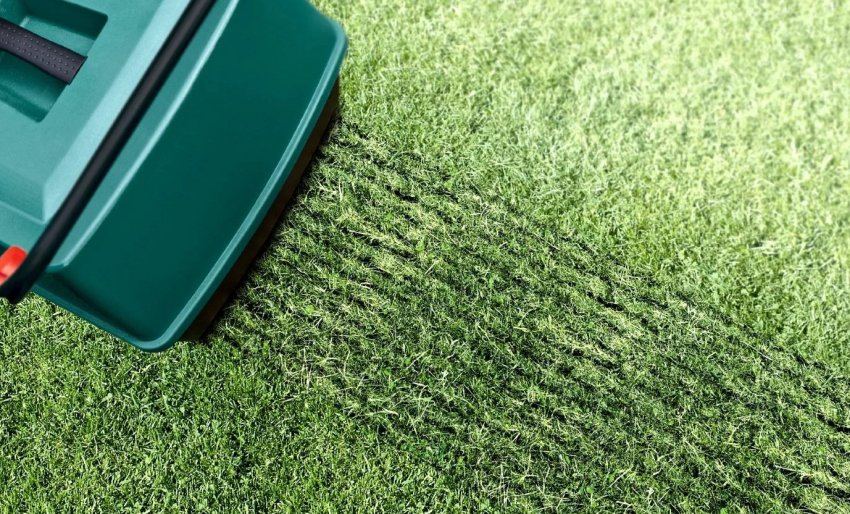 Аерація газону