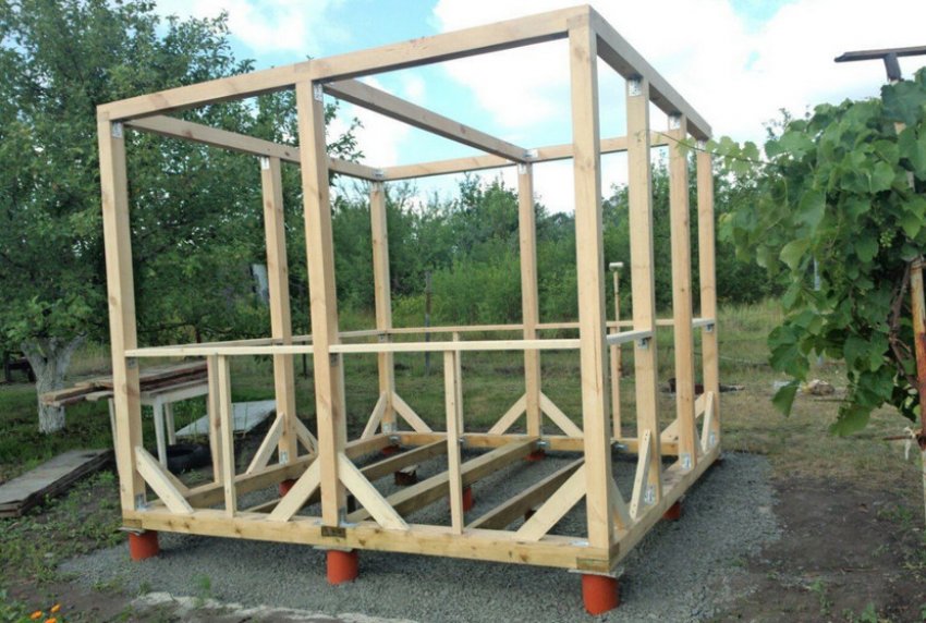 Каркас і верхня обв'язка