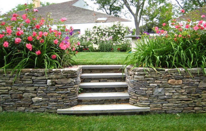 Підняття рівня клумби Підняття рівня клумби