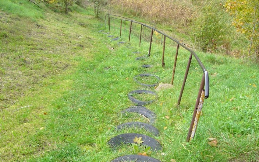 Сходинки з гуми