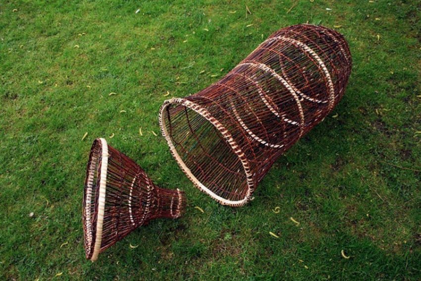 Верша своїми руками з гілок