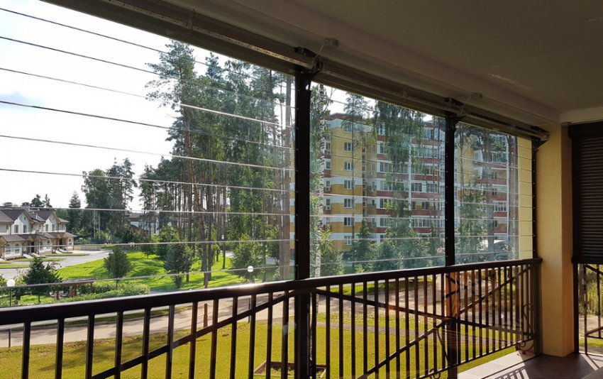 Прозорі рольставні для веранди Прозорі рольставні для веранди