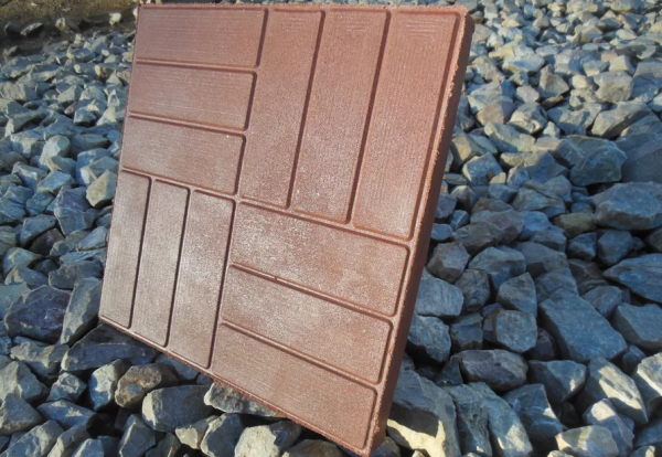 Пластиковая плитка для садовых дорожек на даче: полимерные плиты для .