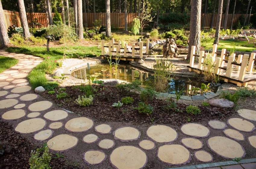 Доріжка зі спилів Доріжка зі спилів