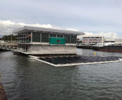 Коли немає місця на землі: у Нью-Йорку будують найбільшу плавучу ферму