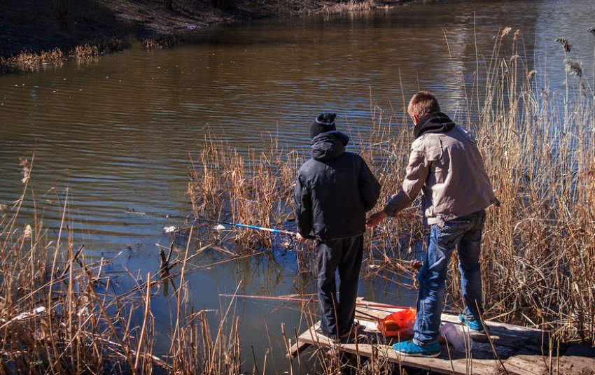 Риболовля навесні Риболовля навесні