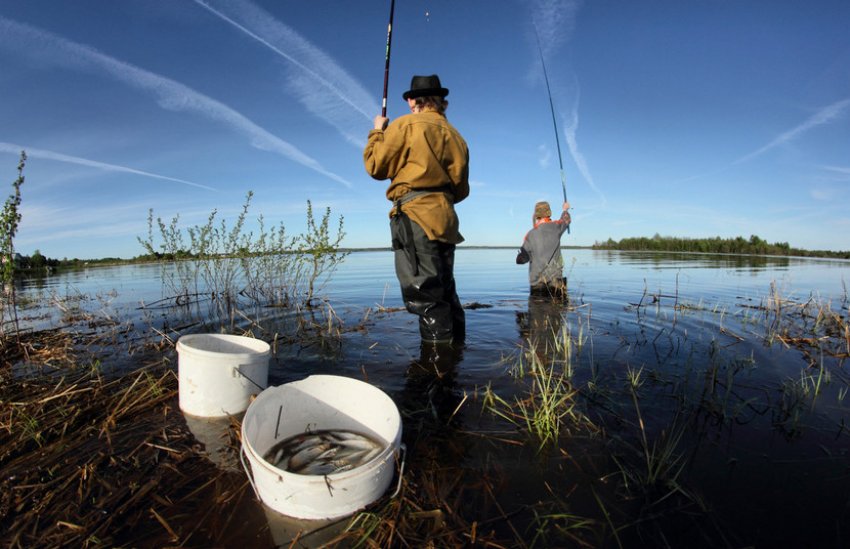Риболовля в травні Риболовля в травні