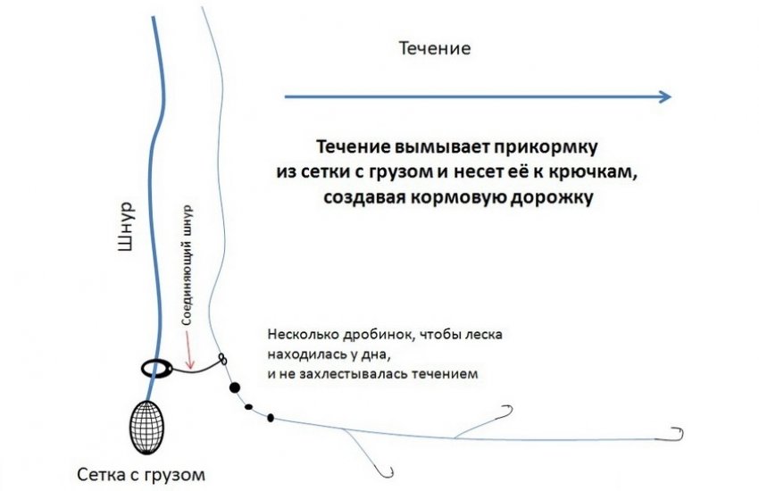 Ловля на течении