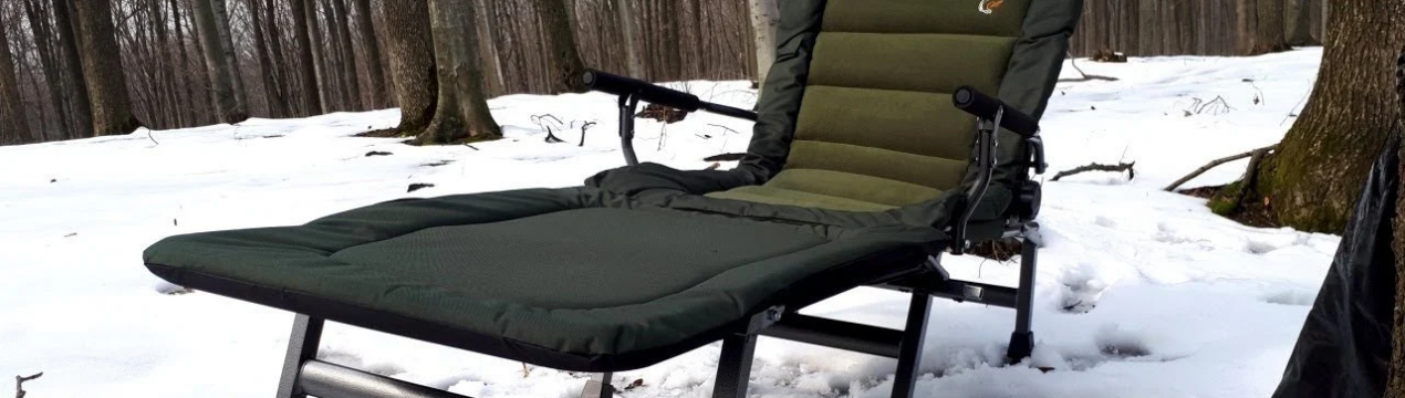 Зимові крісла та розкладачки для риболовлі, як правильно вибрати меблі