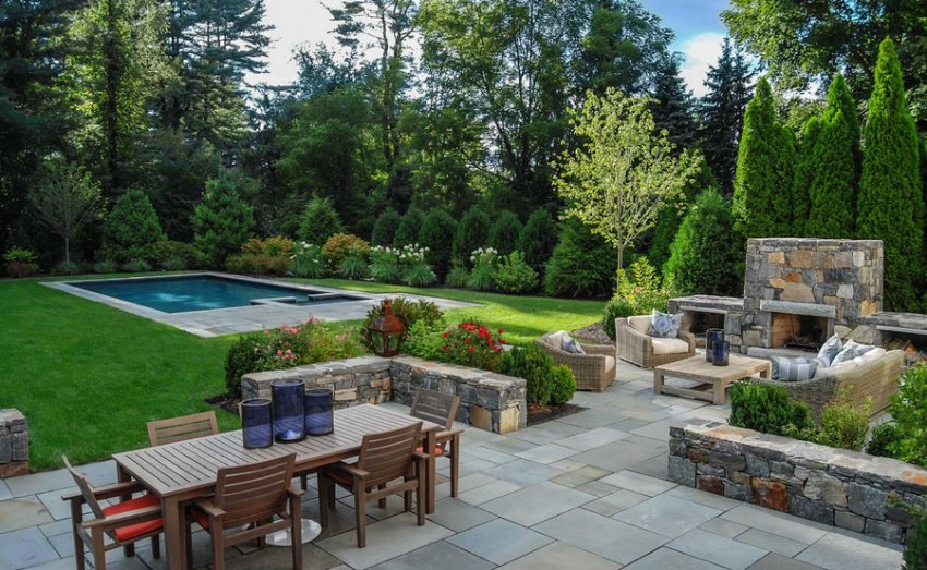 Зона відпочинку на ділянці