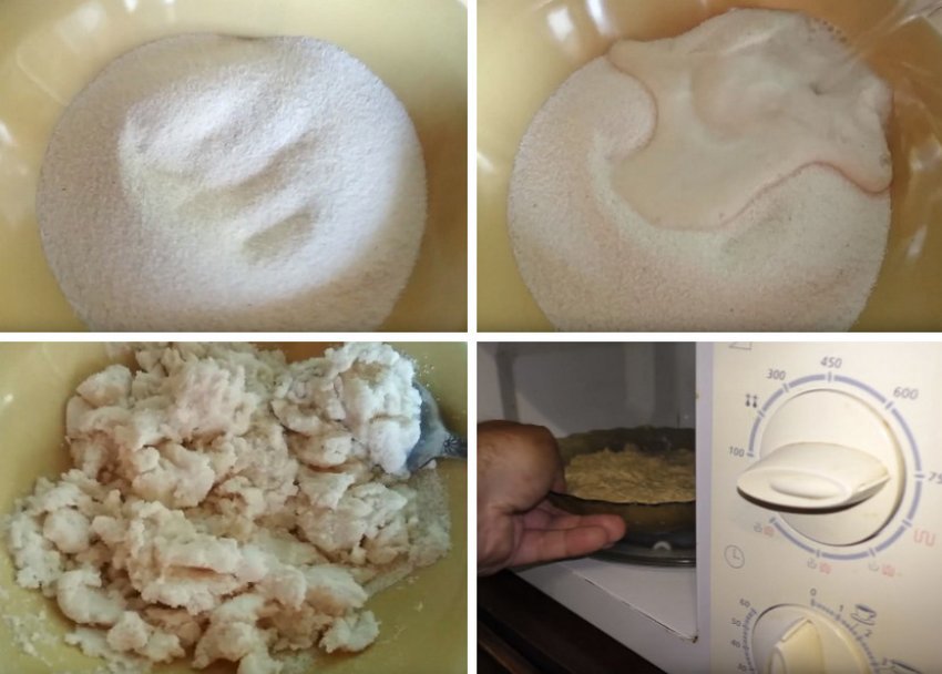 Приготування мастирки в мікрохвильовці Приготування мастирки в мікрохвильовці