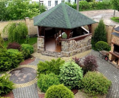 Ідеї планування і дизайну ландшафту для ділянки площею 4 сотки