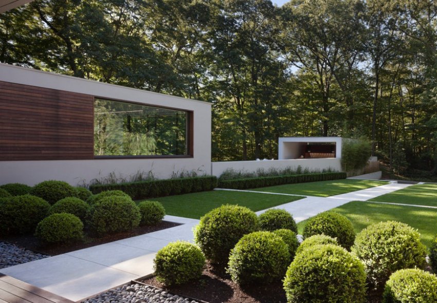 Мінімалістичний дизайн саду