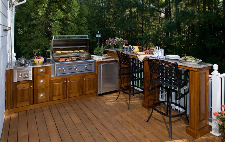 Кухня на ділянці