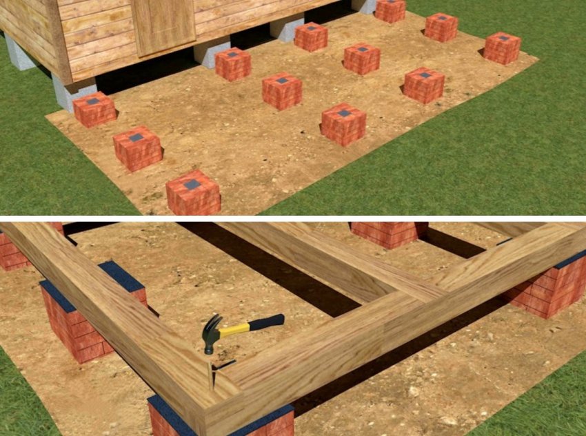 Фундамент під пристрій Фундамент під пристрій