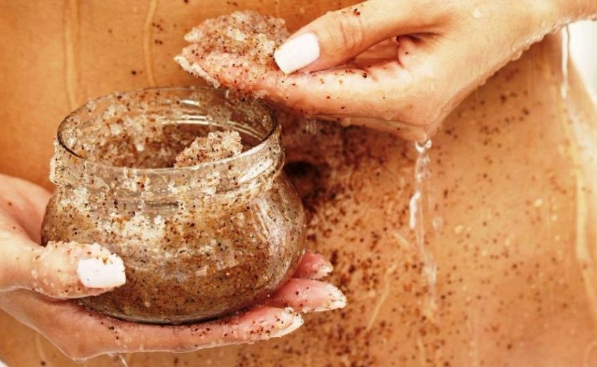 Вівсяний скраб для тіла