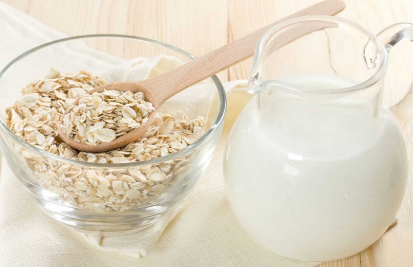 Вівсянка з кефіром для обличчя