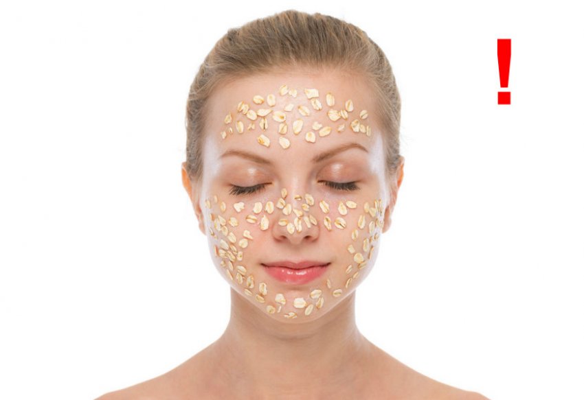 Протипоказання до використання вівсяних масок