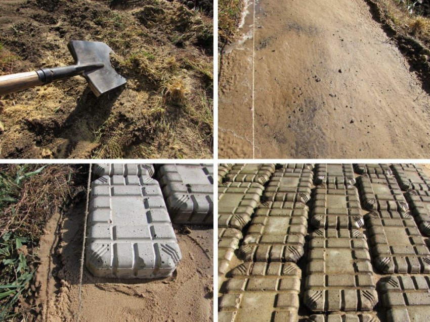 Укладка садової доріжки