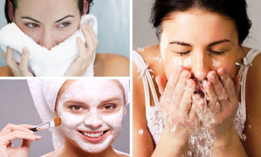 Нанесення та змивання маски Нанесення та змивання маски