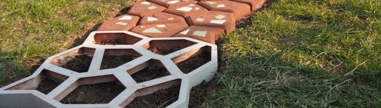 Як зробити форму для садової доріжки своїми руками