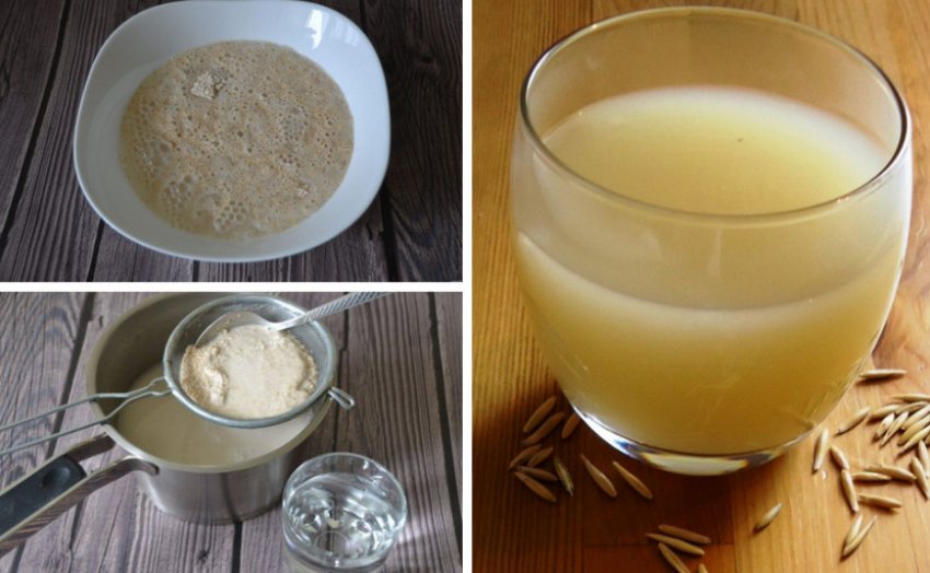 Приготування вівсяного киселю