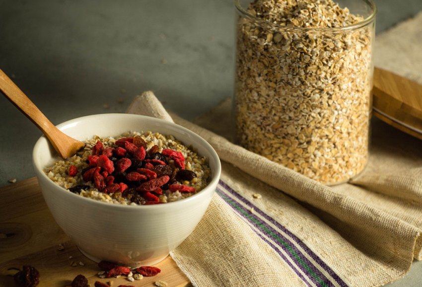 Вівсянка з ягодами Вівсянка з ягодами