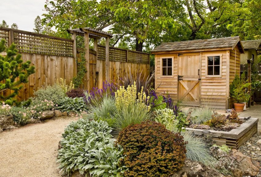 Господарська зона на ділянці