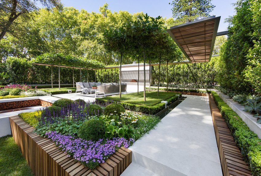 Сад у стилі модерн Сад у стилі модерн