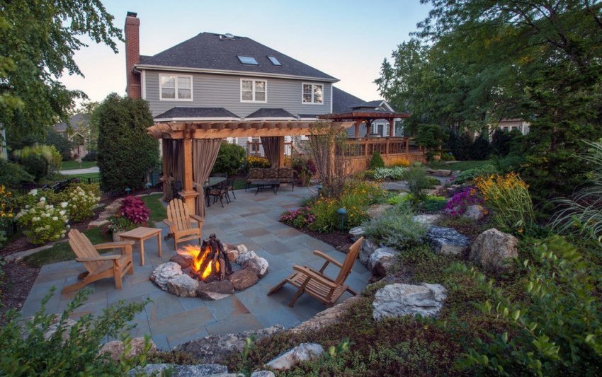 Зона відпочинку в ландшафтному дизайні Зона відпочинку в ландшафтному дизайні