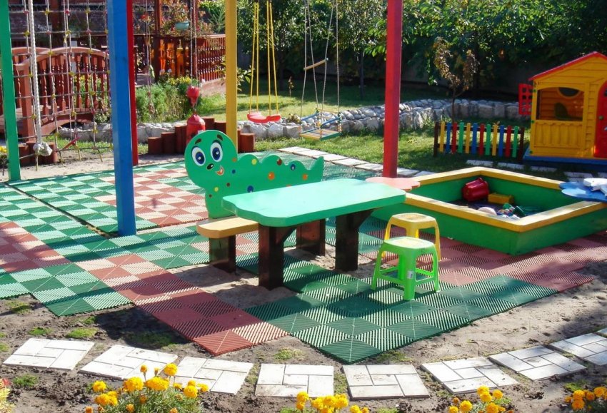 Ігровий майданчик на ділянці Ігровий майданчик на ділянці