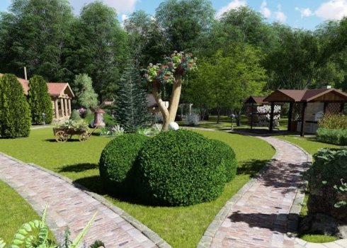 Особливості ландшафтного дизайну ділянки площею у 30 соток