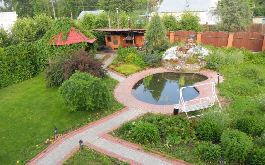 Водоймище в дизайні ділянки Водоймище в дизайні ділянки