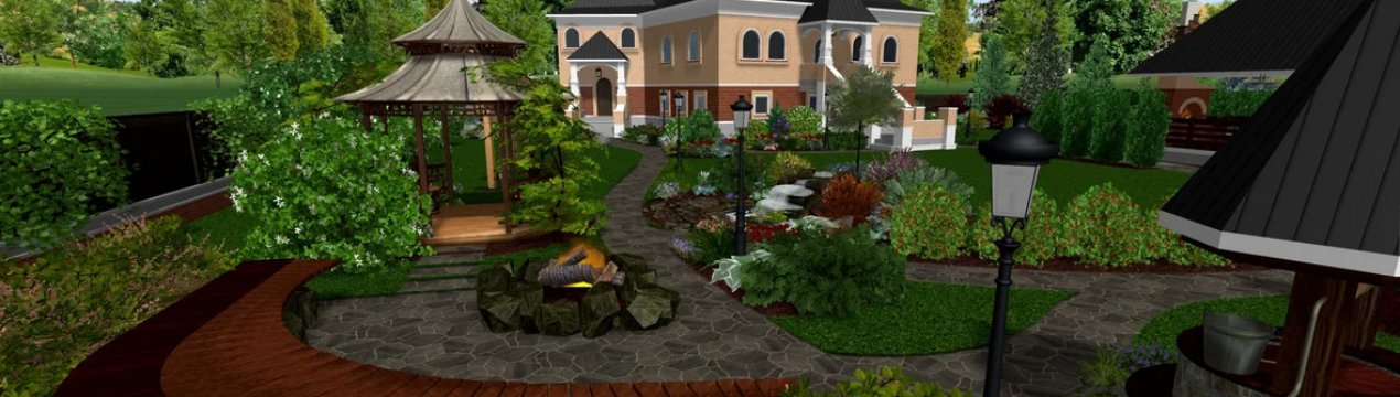 Як зробити ландшафтний дизайн з дачним ділянкою з будинком на 25 сотках