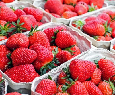 Продаж полуниці в Кореї