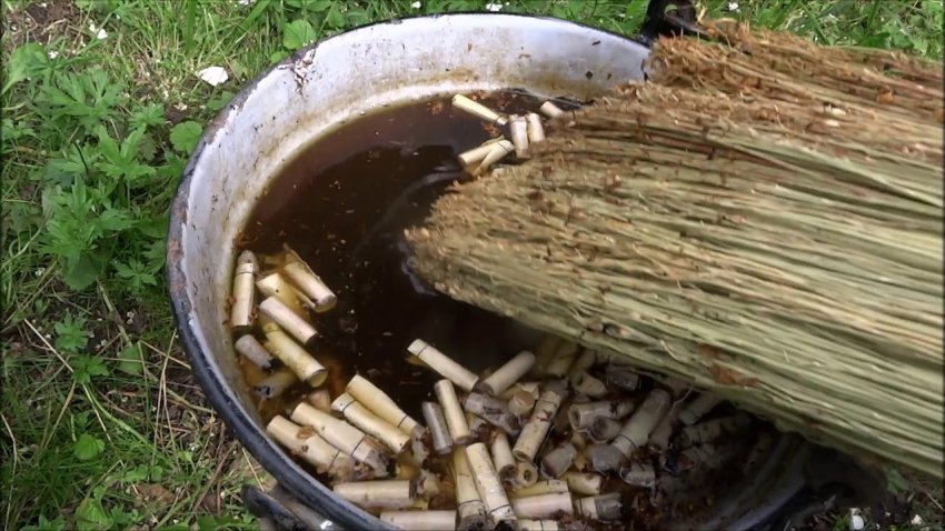 Настій сигаретних окурків