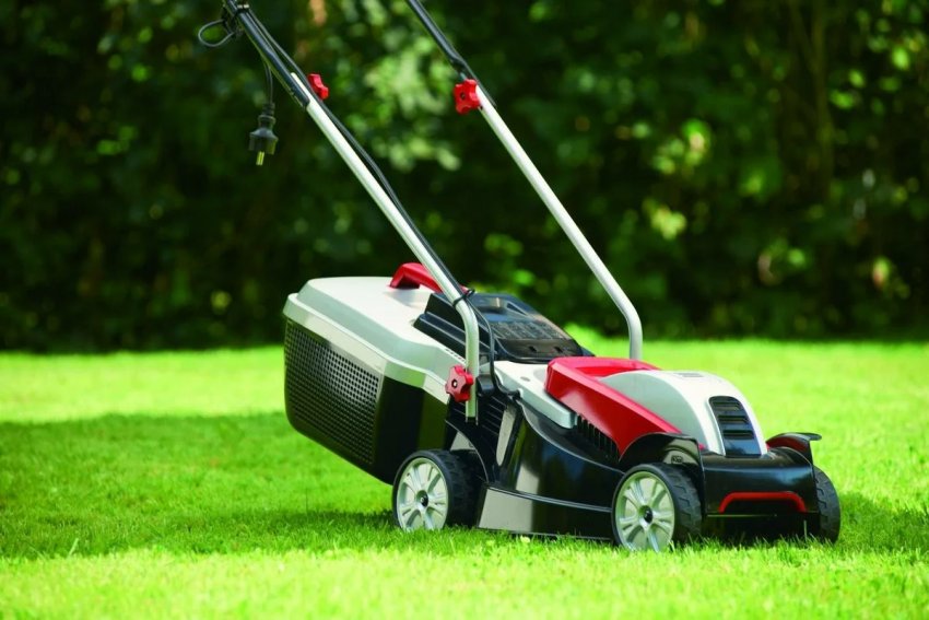 Стрижка газона