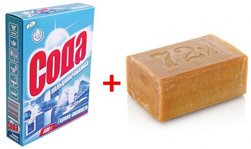 Хозяйственное мыло с кальцинированной содой Хозяйственное мыло с кальцинированной содой