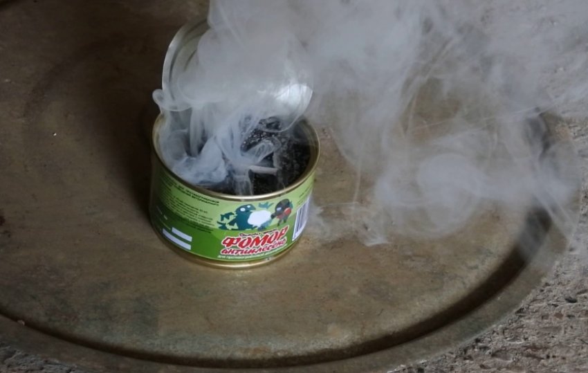 Димові шашки з аміаком