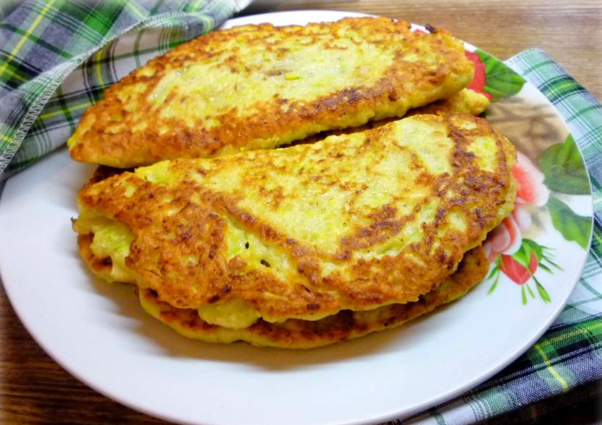 Кабачкові млинці з м`ясом Кабачкові млинці з м`ясом