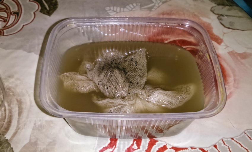 Промивання насіння протягом 20 хвилин Промивання насіння протягом 20 хвилин