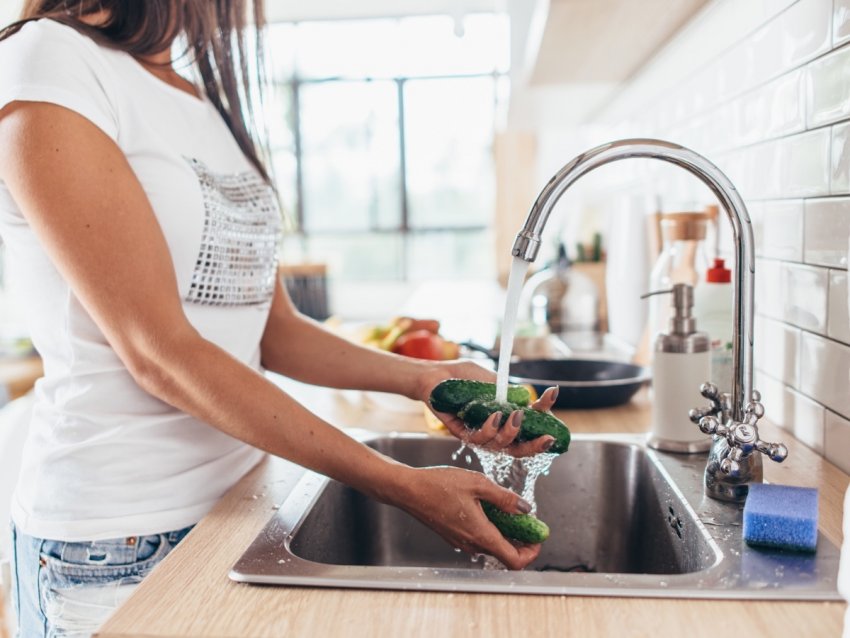 Добре вимийте продукти Добре вимийте продукти