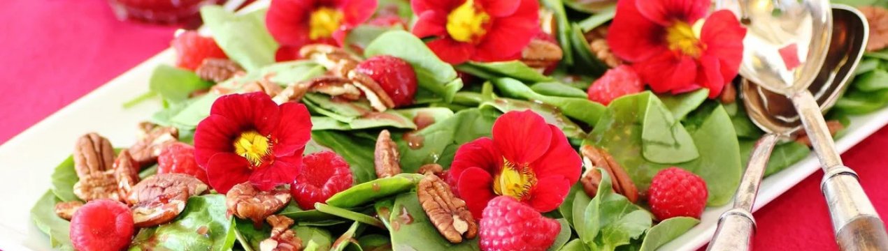 Які 5 декоративних квітів можна їсти?